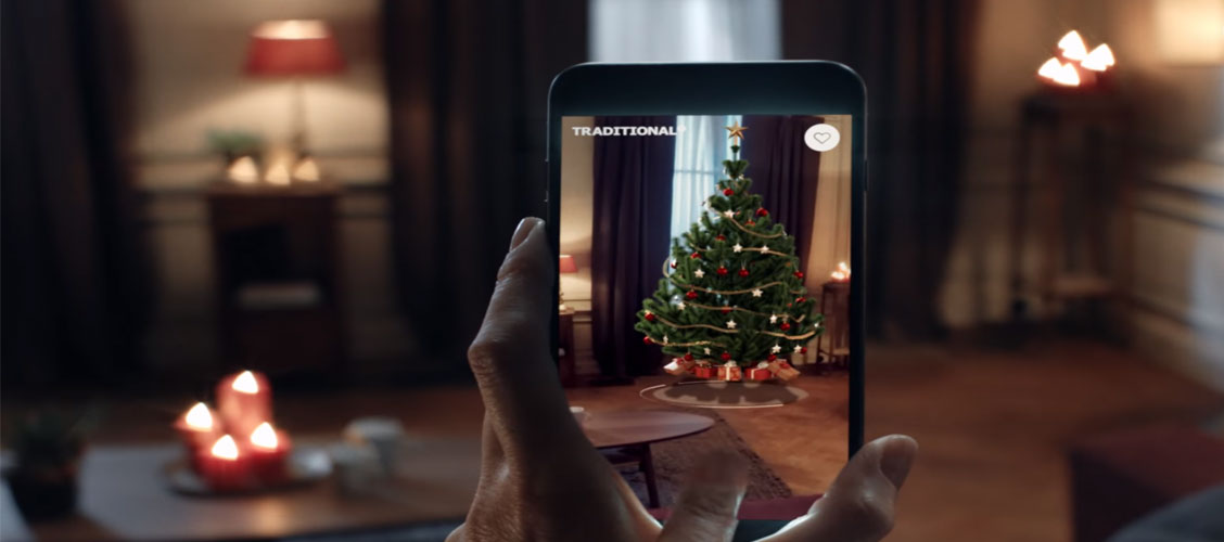 IKEA ou l'expérience retail augmentée du sapin de noël